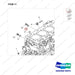 401109-00314 BLOCK ASSY,CYLINDER;DN03 - parts diagram, item 11 shown - genuine Doosan / Bobcat forklift part