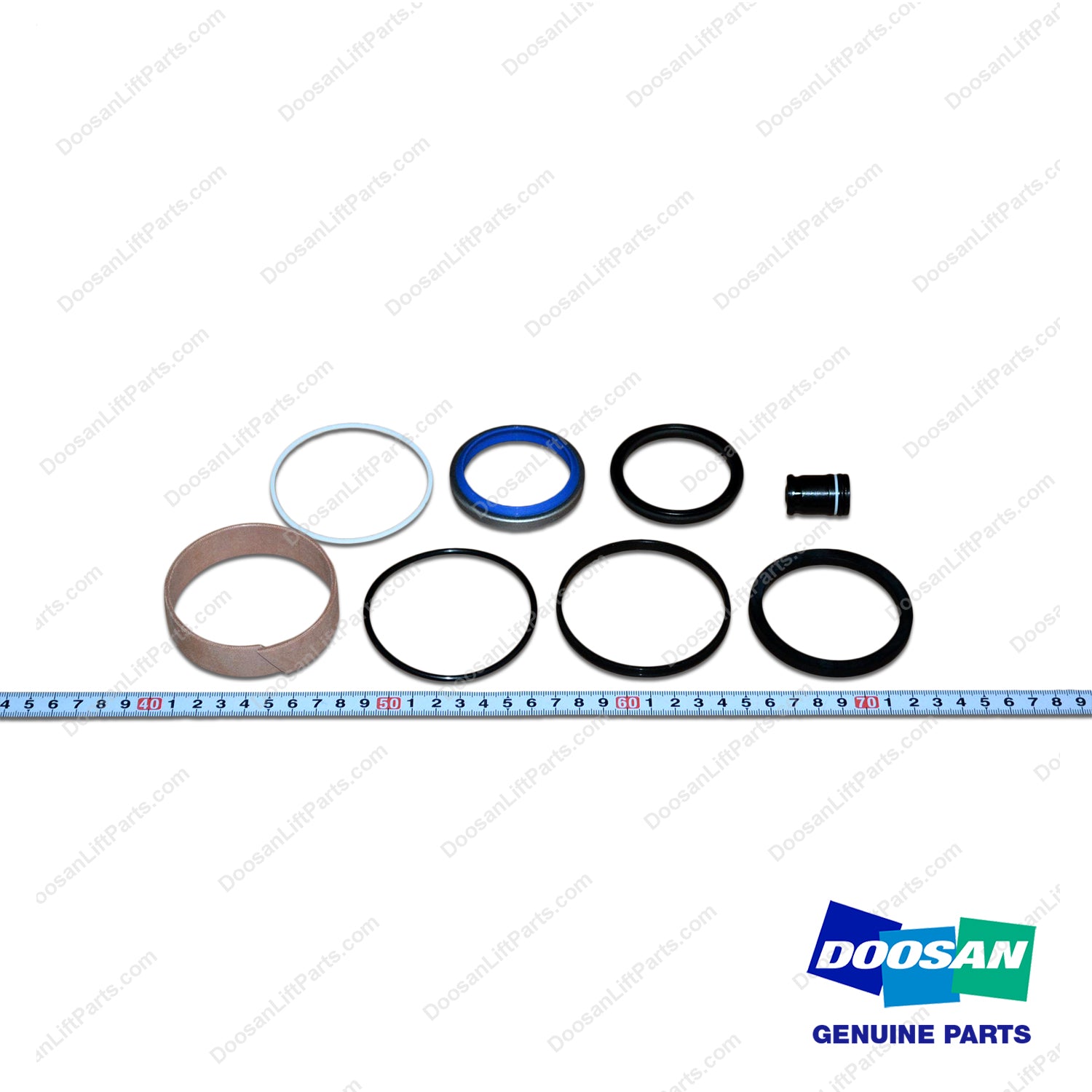 Seal Kit W/ Check Valve Cylinder - Doosan Forklift Part 410104-00017