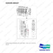 410105-00247 VALVE,MAIN CONTROL;TILT SECTION - full parts diagram, item 14 marked - genuine Doosan / Bobcat forklift part