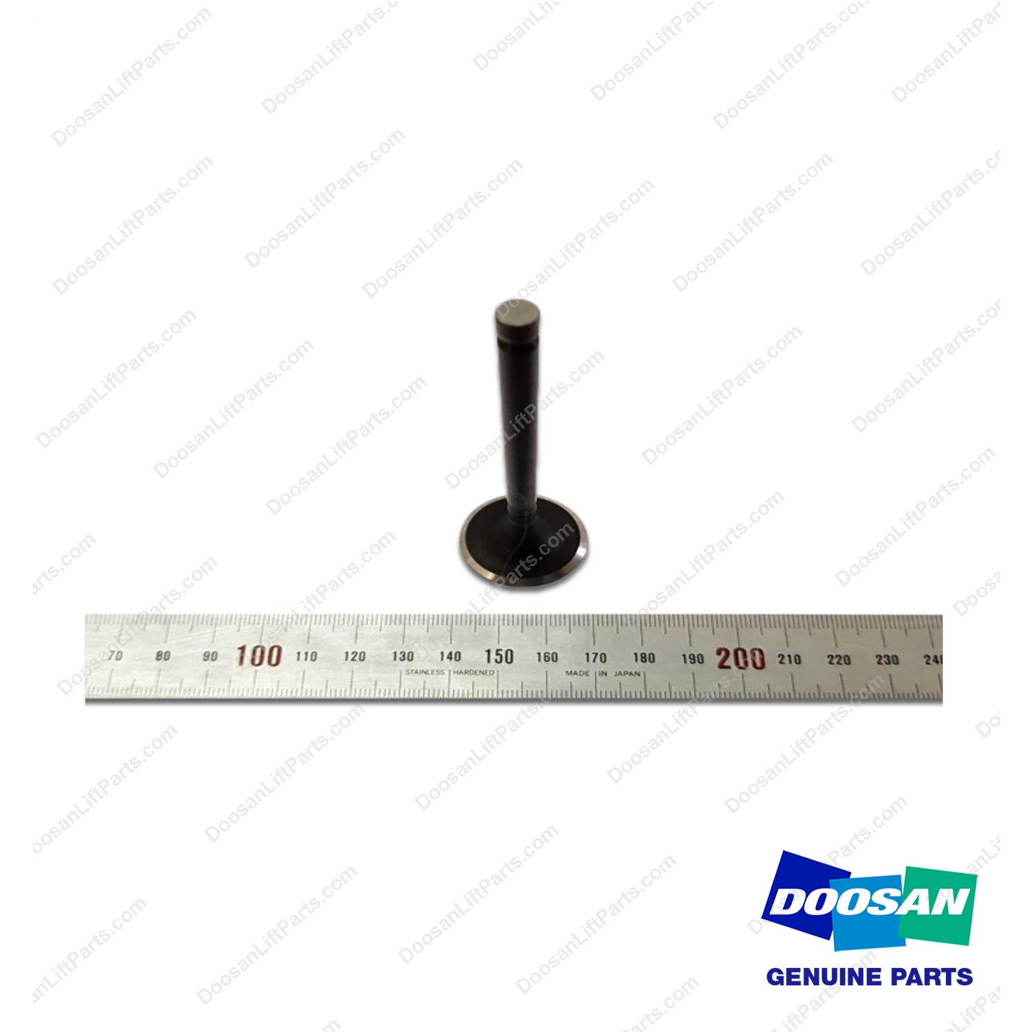 Valve,EXHAUST;2.4L - Doosan Forklift Part 410112-00072