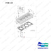 410112-00217 HEAD,CYLINDER;DN03 - full parts diagram, item 3-06 marked - genuine Doosan / Bobcat forklift part