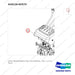 410116-02573 VALVE ARRANGEMENT;3SEC 3LEV;NORMAL - parts diagram, item 1 shown - genuine Doosan / Bobcat forklift part