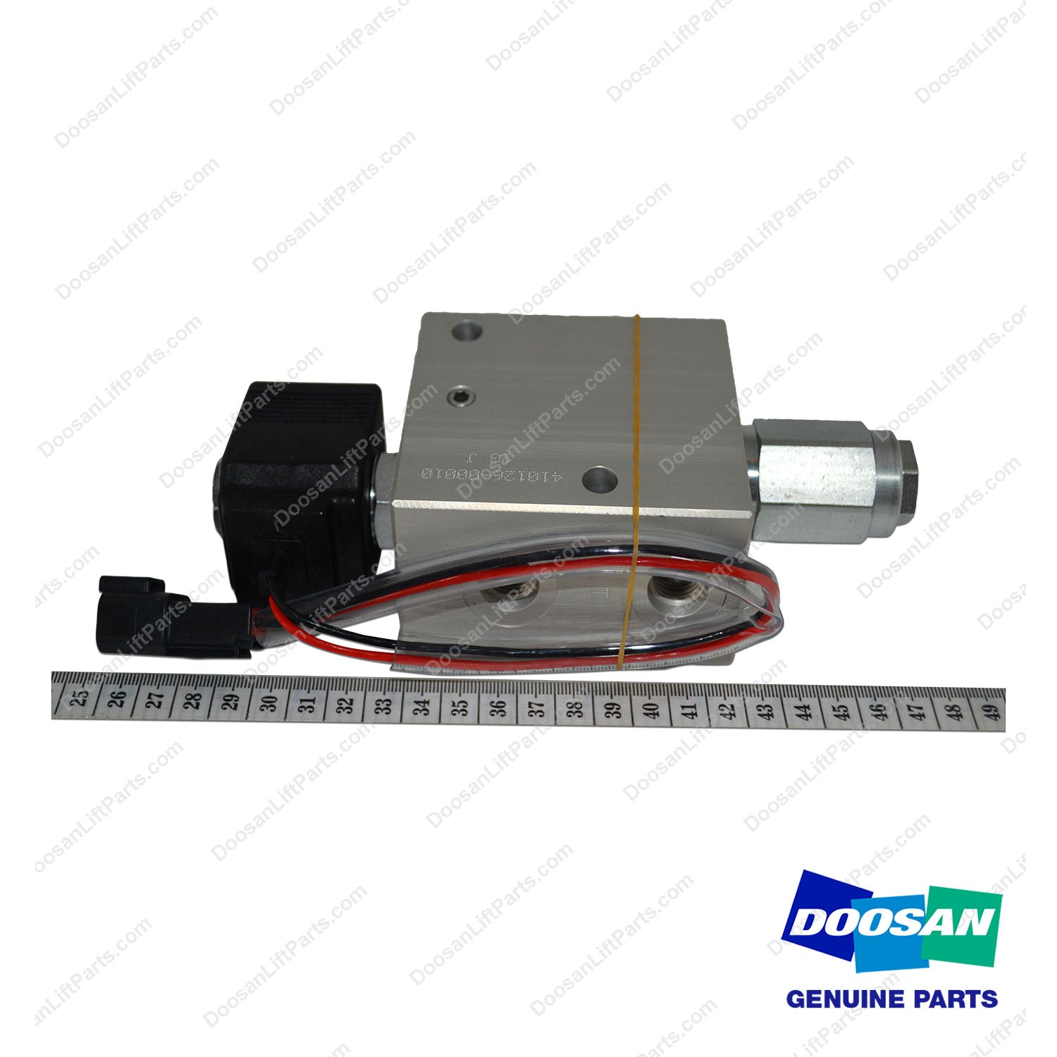 Valve,Reducing,PRESSURE;12VDC - Doosan Forklift Part 410126-00010