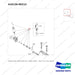 410126-00213 VALVE ASSY,SECTION;TILT / SIDE SHIFT - parts diagram, item 4 shown - genuine Doosan / Bobcat forklift part