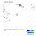 410131-00116 VALVE,MAIN CONTROL;FINGERTIP,4WAY - parts diagram, item 14 shown - genuine Doosan / Bobcat forklift part