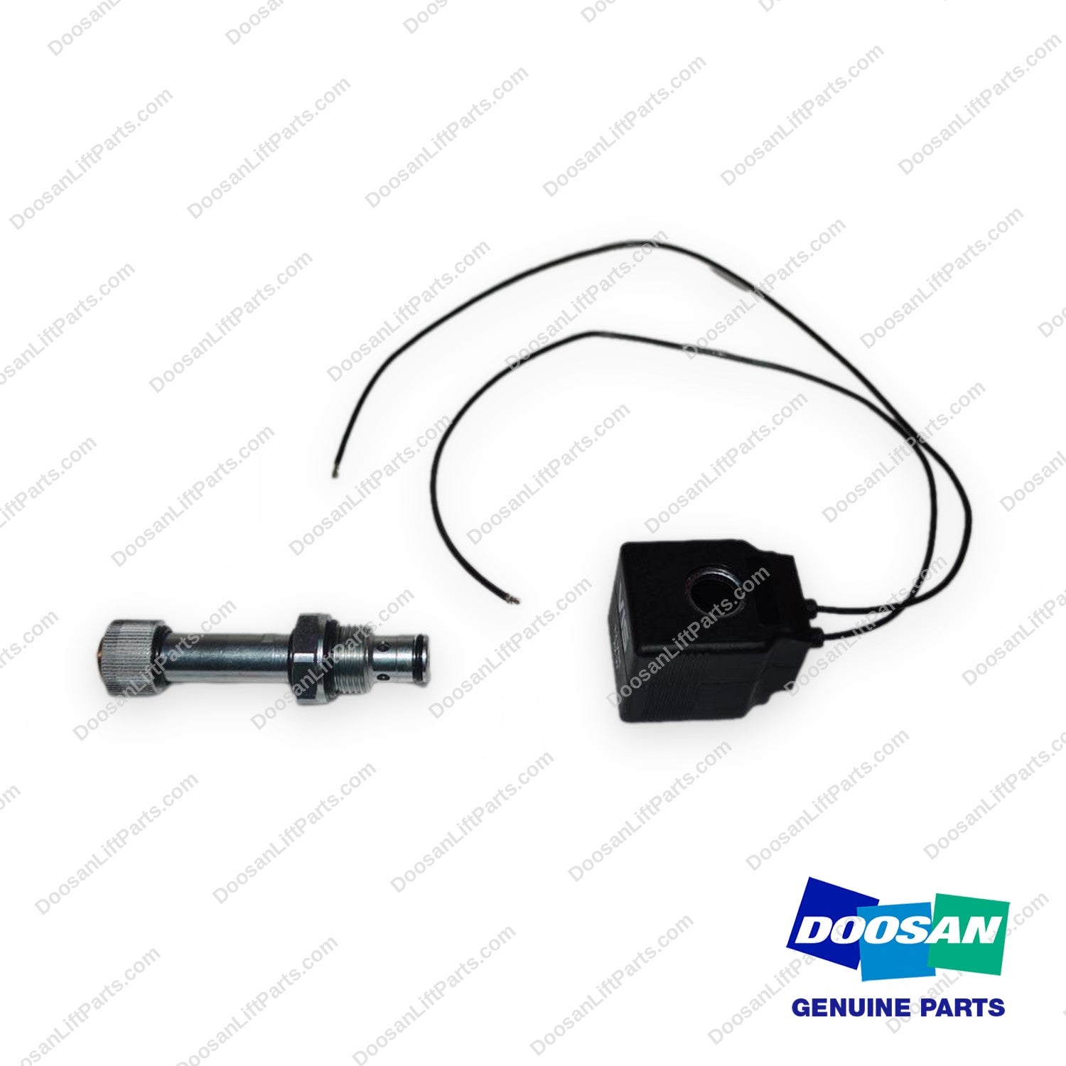 410135-01426 - N/o Solenoid Valve Assembly - OEM Doosan Daewoo Bobcat