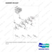 410207-01147 VALVE,MAIN CONTROL;FINGERTIP,4WAY - full parts diagram, item 20 marked - genuine Doosan / Bobcat forklift part