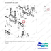 410207-01147 VALVE,MAIN CONTROL;FINGERTIP,4WAY - parts diagram, item 20 shown - genuine Doosan / Bobcat forklift part