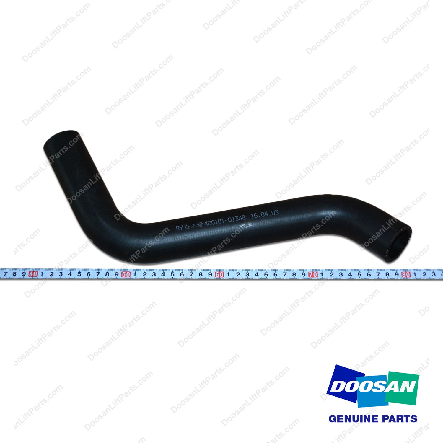Hose;upper - Doosan Forklift Part 420101-01338