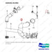 420101-01392 INTAKE & EXAUST GROUP;7TON,55KW,T4,EXPOR - parts diagram, item 2 shown - genuine Doosan / Bobcat forklift part