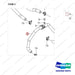 420101-01549 LINE GROUP,FUEL;T3 LP,GCT - parts diagram, item 3 shown - genuine Doosan / Bobcat forklift part
