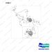 420101-01549 LINE GROUP,FUEL;T3 LP,GCT - full parts diagram, item 3 marked - genuine Doosan / Bobcat forklift part
