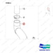 420101-02255 INTAKE GROUP;KUBOTA ENGINE - parts diagram, item 4 shown - genuine Doosan / Bobcat forklift part