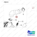 420101-02754 AIR CLEANER GP;D40S-9 T5 55KW - parts diagram, item 16 shown - genuine Doosan / Bobcat forklift part