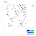 420101-02944 LINES GP-COOLER;ADDITIONAL T/M OIL COOLE - parts diagram, item 5 shown - genuine Doosan / Bobcat forklift part