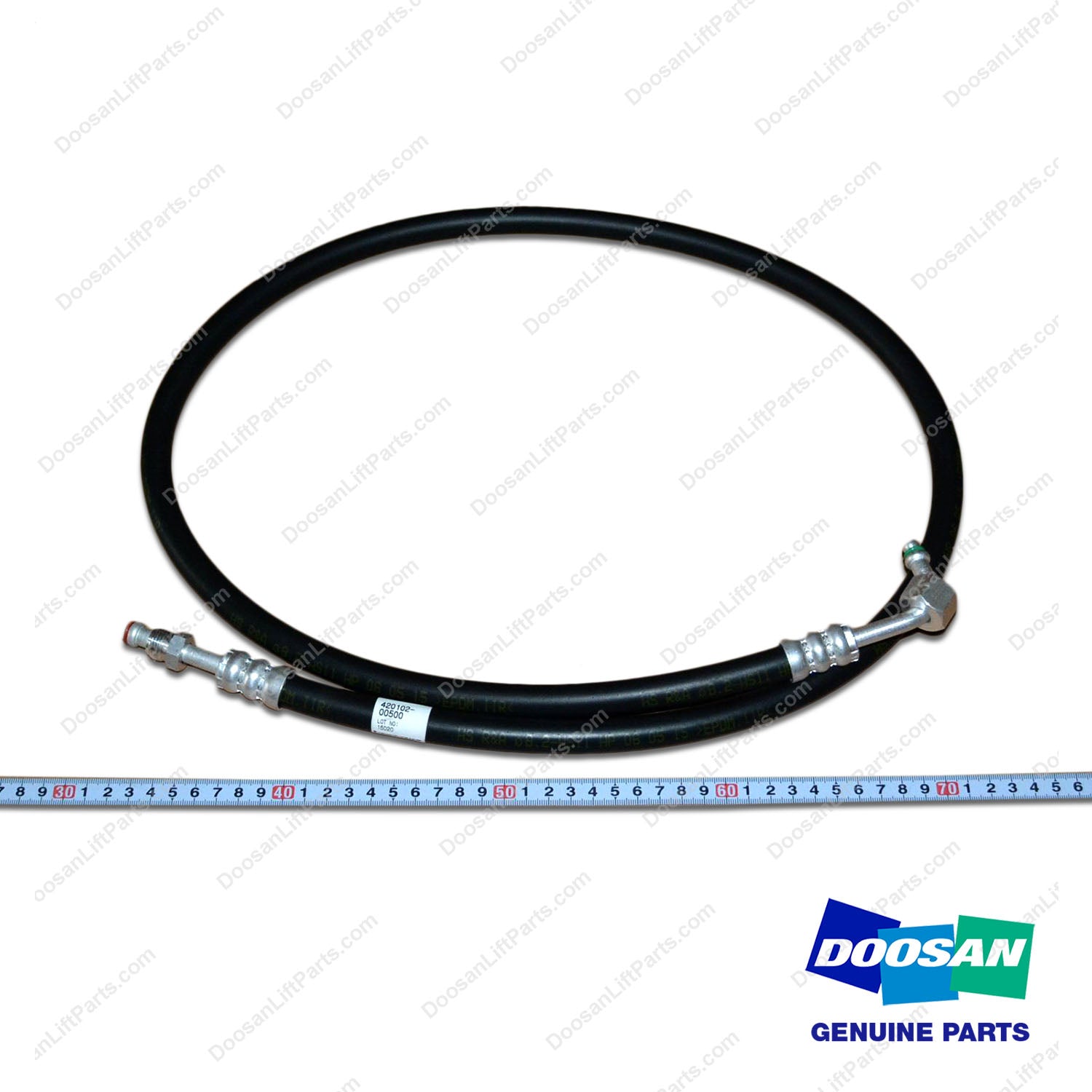 Hose ASSY,Air Conditioner;cond to Eva - Doosan Forklift Part 420102-00500