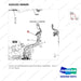 420102-00609 CH/OV AR-COMPRESSOR MTG;FOR REAR CONDENS - parts diagram, item 5 shown - genuine Doosan / Bobcat forklift part