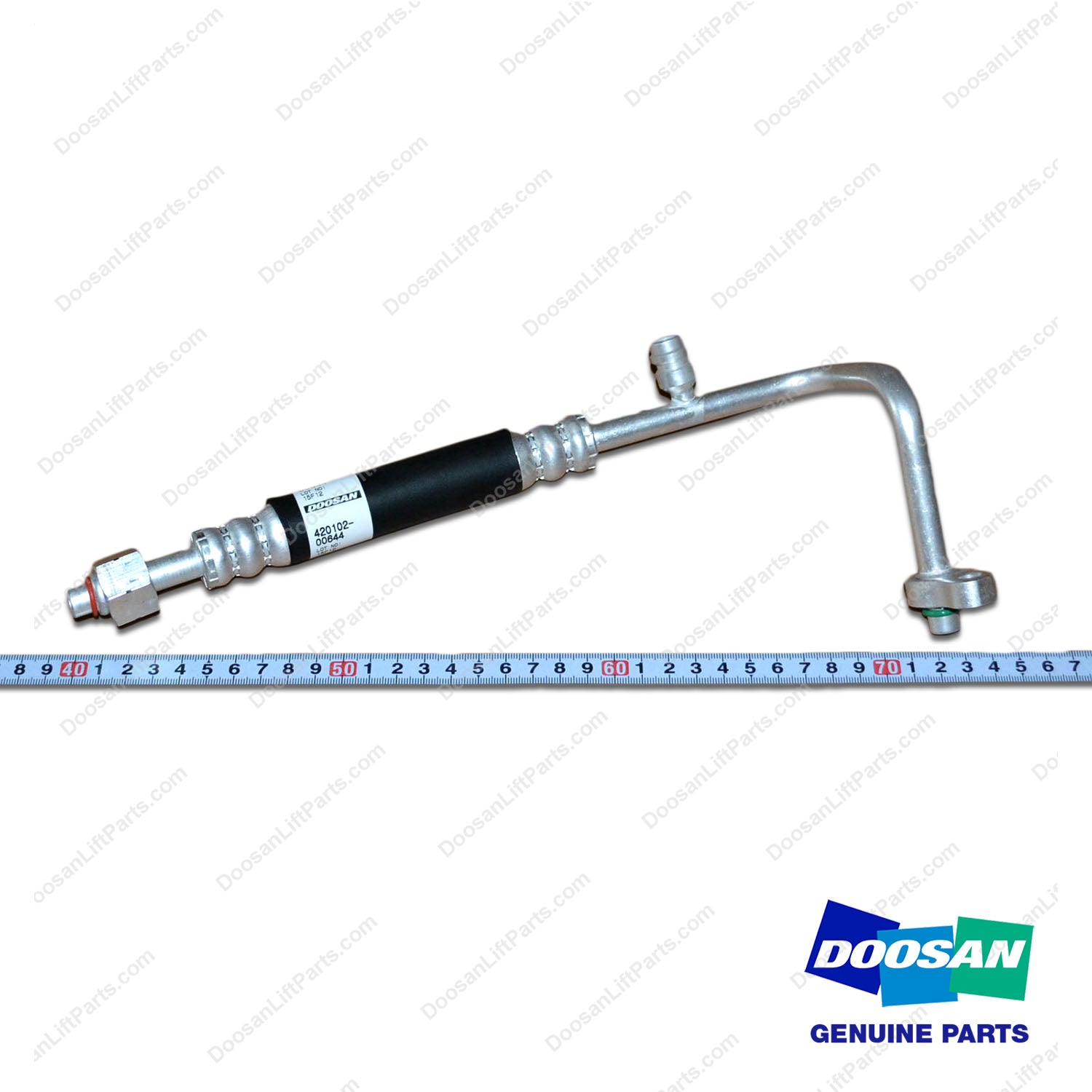 Hose ASSY,Air Conditioner;comp to Cond - Doosan Forklift Part 420102-00644