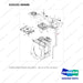 420102-00688 CONDITIONER GROUP;AIR;TIER-4 - full parts diagram, item 8 marked - genuine Doosan / Bobcat forklift part