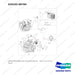420102-00784 AIRCONDITIONER MTG GP;ZEUS,PSI4.3L - full parts diagram, item 3 marked - genuine Doosan / Bobcat forklift part