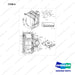 420102-00883 Air Conditioner Gp - Cabin - full parts diagram, item 6 marked - genuine Doosan / Bobcat forklift part