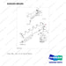 420103-00105 FUEL LINE - full parts diagram, item 7-2 marked - genuine Doosan / Bobcat forklift part