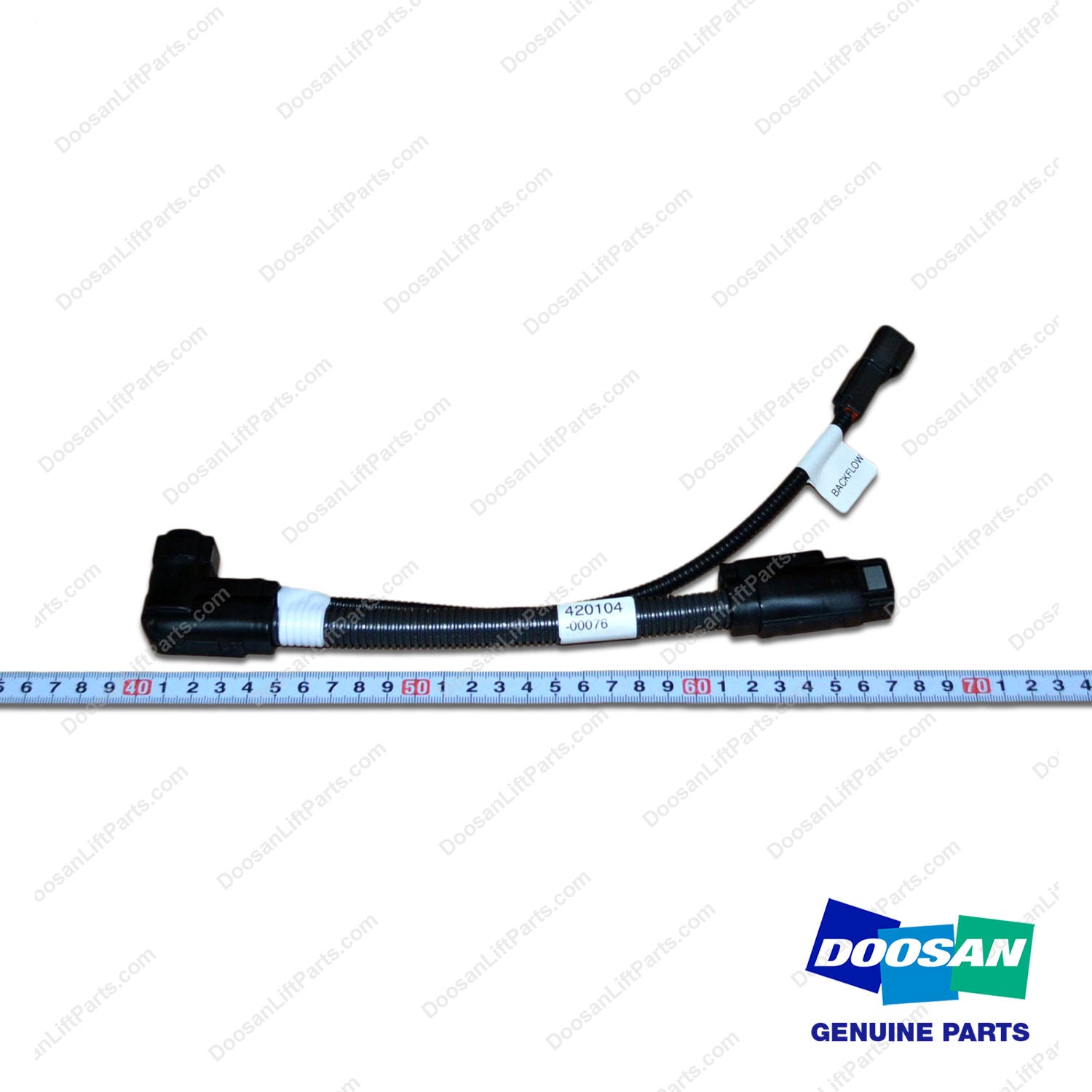 Hose ASSY,Heater;urea,24V,260MM,5/16 - Doosan Forklift Part 420104-00076
