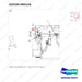 420105-00012A LINES GP,HYDRAULIC - parts diagram, item 5 shown - genuine Doosan / Bobcat forklift part