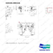 420105-00015A LINES GP,HYDRAULIC - parts diagram, item 8 shown - genuine Doosan / Bobcat forklift part