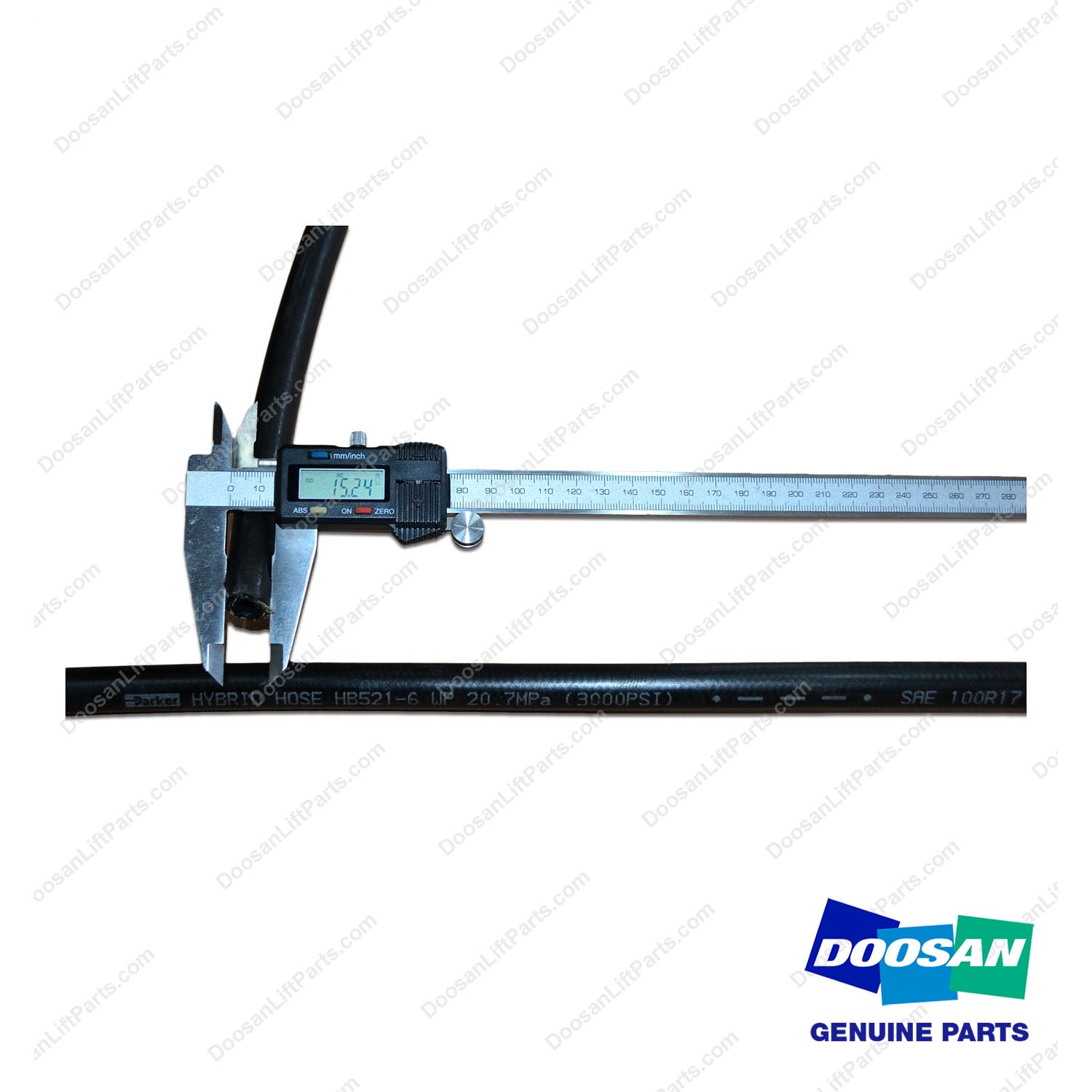 Hose,Bulk,Hydraulic;rubber Hose - Doosan Forklift Part 420105-00384