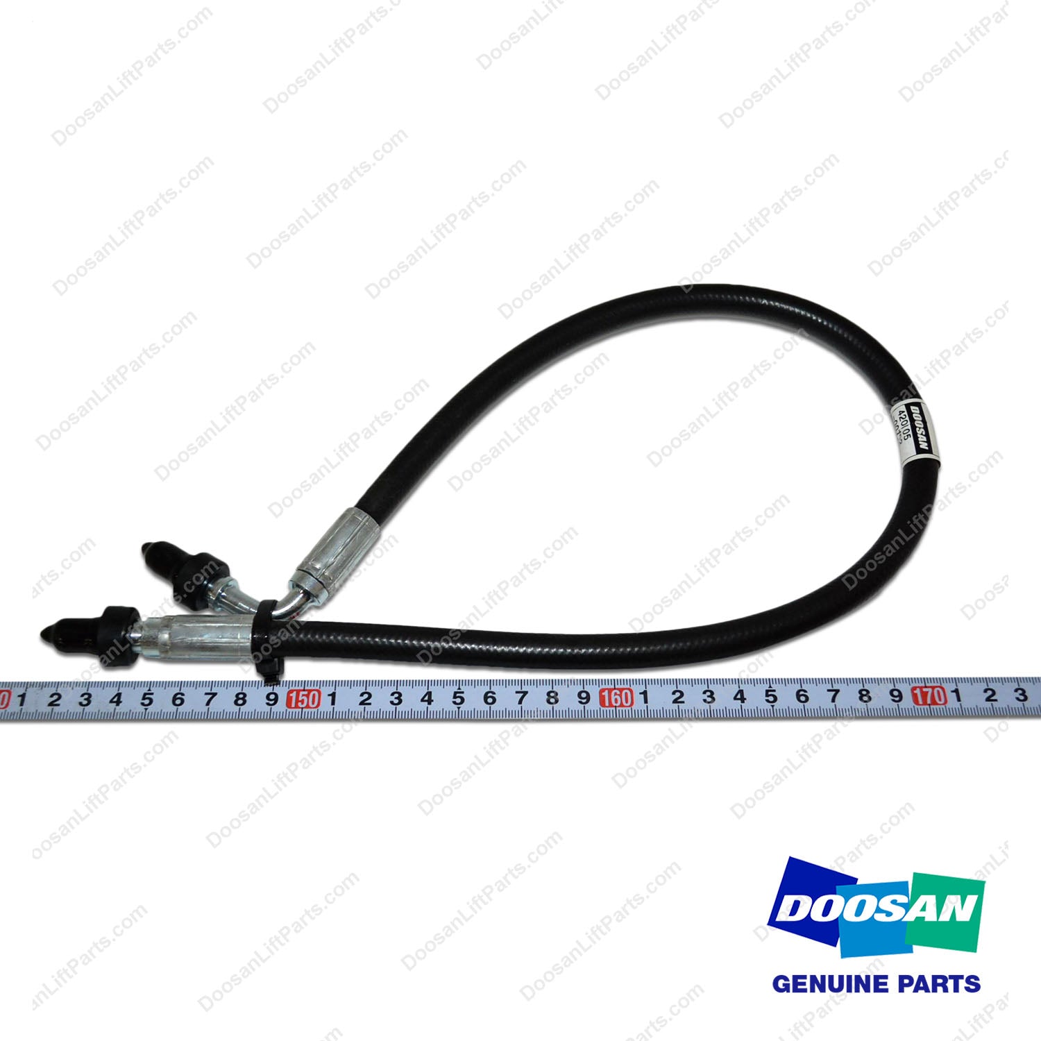 Hose ASSY,Hydraulic;ptp,620 - Doosan Forklift Part 420105-00702