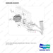 420105-01023 VALVE,MAIN CONTROL;SUB,ROLLER TYPE F/M - full parts diagram, item 14 marked - genuine Doosan / Bobcat forklift part