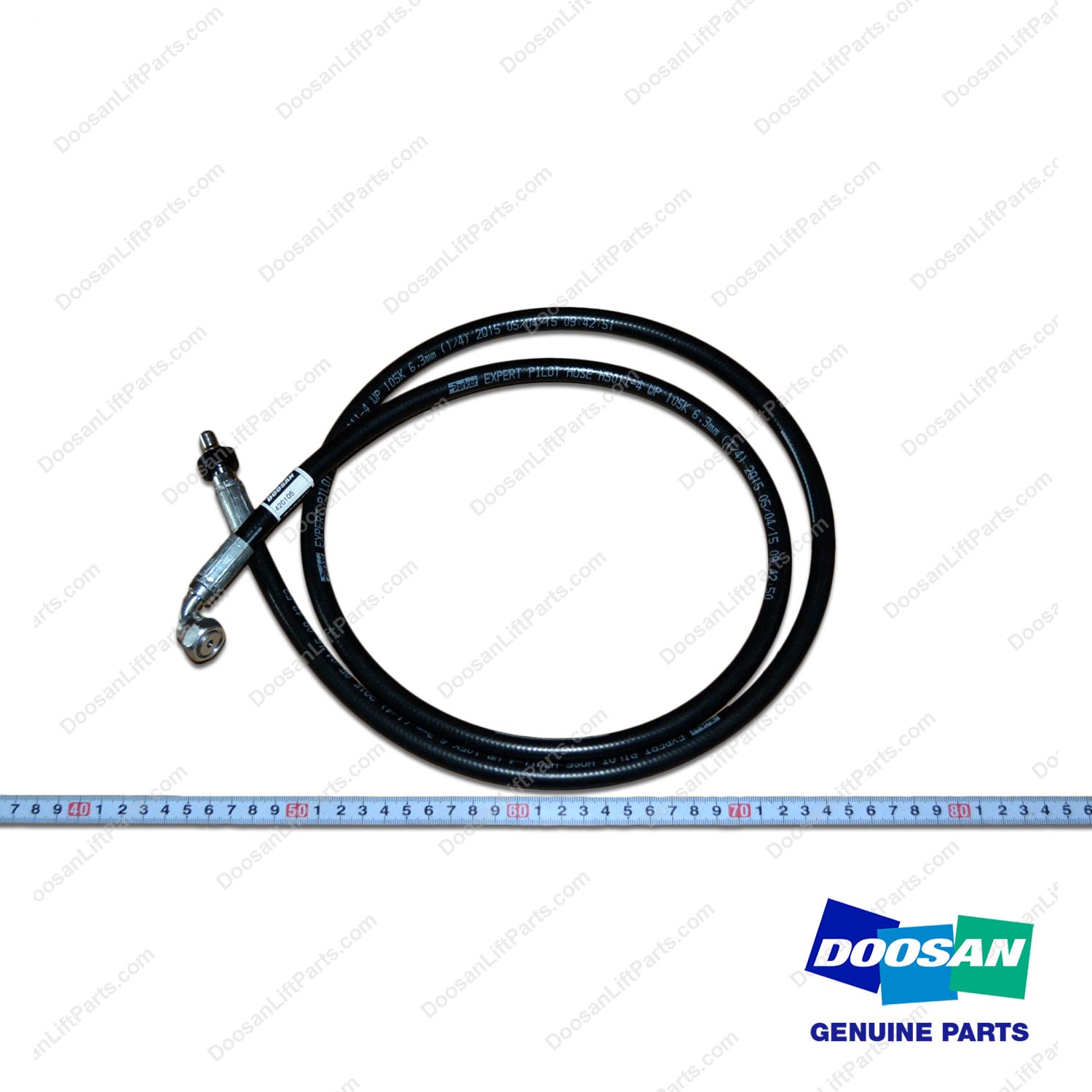 Hose,HYDRAULIC;L1550 - Doosan Forklift Part 420105-01027