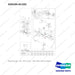 420105-01102 Mounting Gp - Lift - FFT (2 Cyl) - full parts diagram, item 36 marked - genuine Doosan / Bobcat forklift part