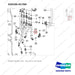 420105-01769 MOUNT GROUP;-HYD - parts diagram, item 34 shown - genuine Doosan / Bobcat forklift part