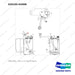 420105-02008 TANK ASSY - full parts diagram, item 11 marked - genuine Doosan / Bobcat forklift part