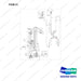 420105-02284 Lift & Tilt Mounting Gp - FFT - 2.0/2.5 Ton - full parts diagram, item 21 marked - genuine Doosan / Bobcat forklift part