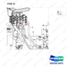 420105-03056 LINE GROUP;FINGERTIP,3WAY - parts diagram, item 16 shown - genuine Doosan / Bobcat forklift part