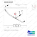 420105-03197 STEERING UNIT - parts diagram, item 43 shown - genuine Doosan / Bobcat forklift part