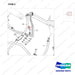 420105-03316 HOSE GROUP,HYDRAULIC;M/O - parts diagram, item 2 shown - genuine Doosan / Bobcat forklift part