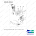 420105-03544 LINE GROUP;FINGERTIP,4WAY - full parts diagram, item 3 marked - genuine Doosan / Bobcat forklift part