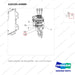 420105-03889 VALVE,CONTROL GP;3SEC/3LEVER - parts diagram, item 14 shown - genuine Doosan / Bobcat forklift part
