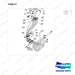 420105-04404 PILOT LEVER;3SEC/3LEV - parts diagram, item 31 shown - genuine Doosan / Bobcat forklift part
