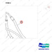 420105-04848 POWER STEERING CYLINDER;FINGERTIP LINES - parts diagram, item 5 shown - genuine Doosan / Bobcat forklift part