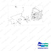 420105-05841 CLAMP INTERLOCKING;4TH LEVER - full parts diagram - genuine Doosan / Bobcat forklift part