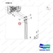 420105-06249 VALVE AR;4 SEC, 4 LEVER - parts diagram, item 12 shown - genuine Doosan / Bobcat forklift part