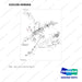 420108-00868A EGR - full parts diagram, item 25 marked - genuine Doosan / Bobcat forklift part
