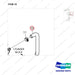 420108-01421 BREATHER - parts diagram, item 10 shown - genuine Doosan / Bobcat forklift part
