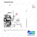 420108-01445 ENGINE & AIR CLEANER GROUP;D30G 34KW - parts diagram, item 2 shown - genuine Doosan / Bobcat forklift part