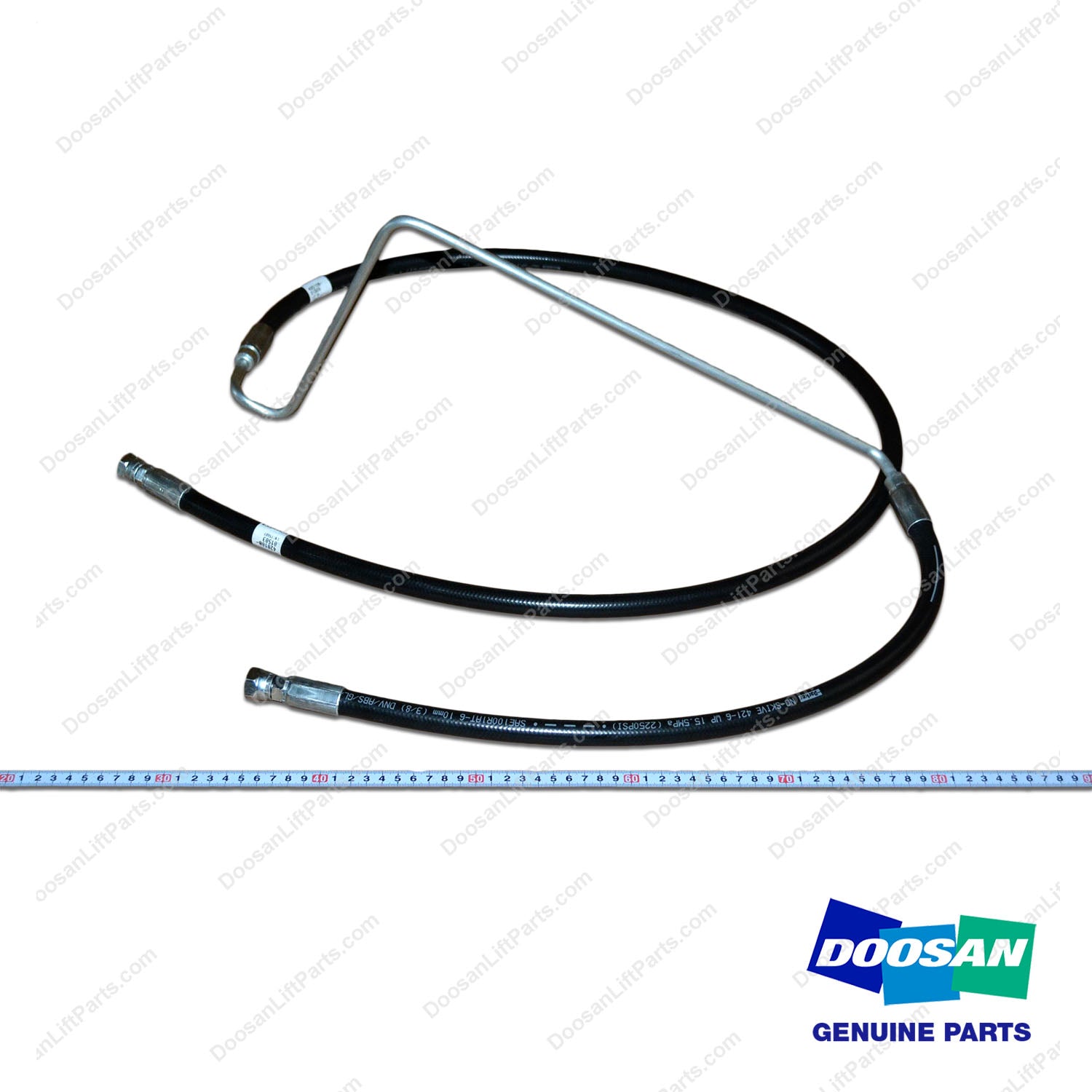 Hose Assy;ps.lh,B18/20TL - Doosan Forklift Part 420108-01503